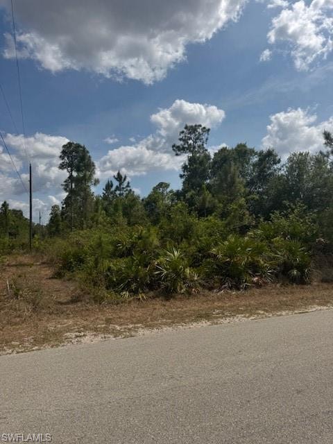 View of asphalt road
