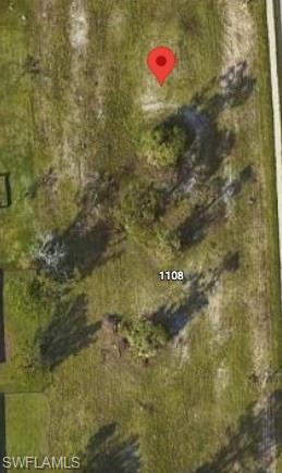 Aerial view of property's location