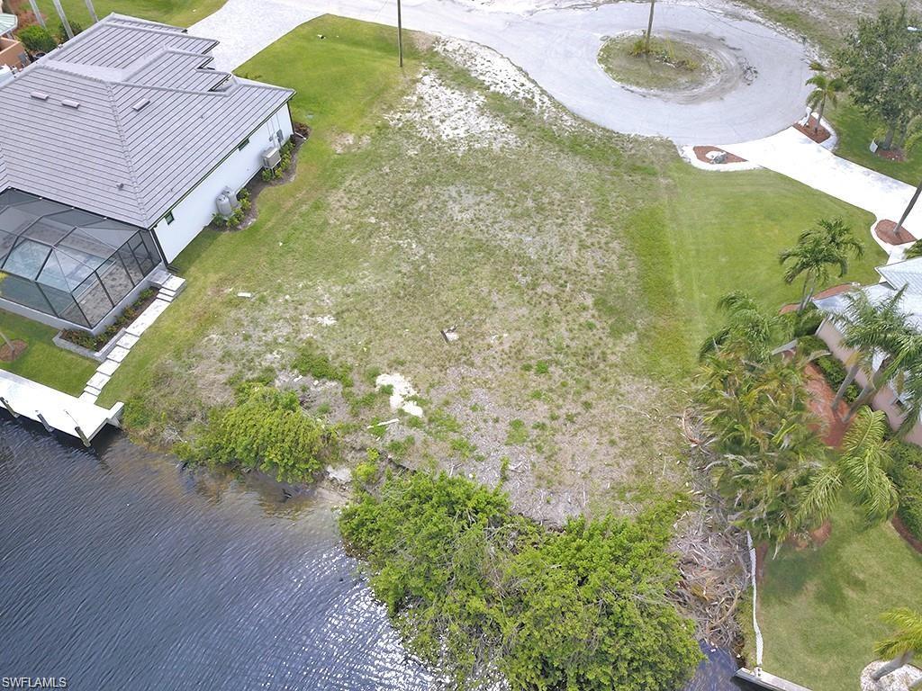 Bird's eye view of a nearby body of water
