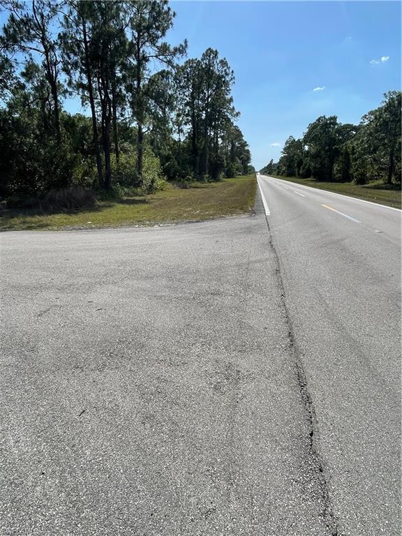 View of asphalt road