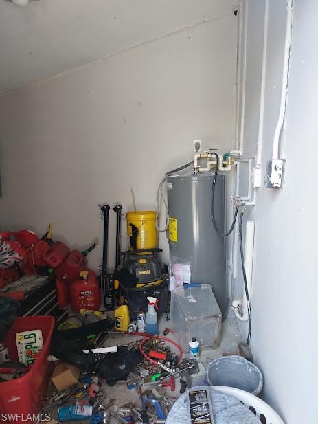 Utilities featuring water heater