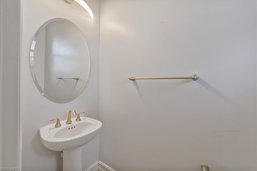View of bathroom