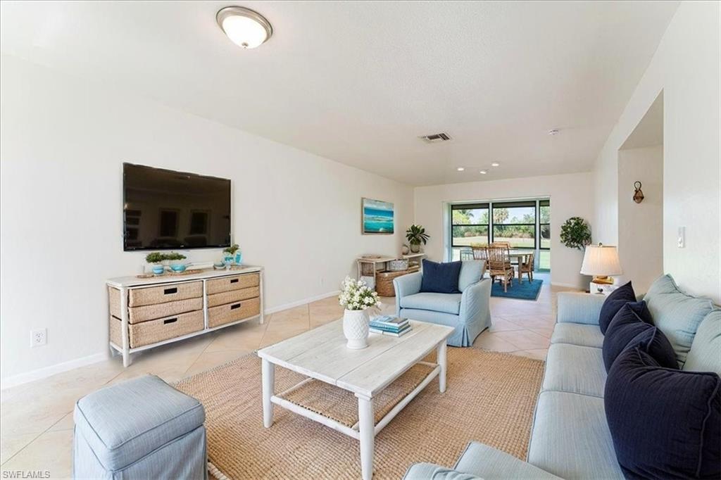 Large Living Room Virtually Staged