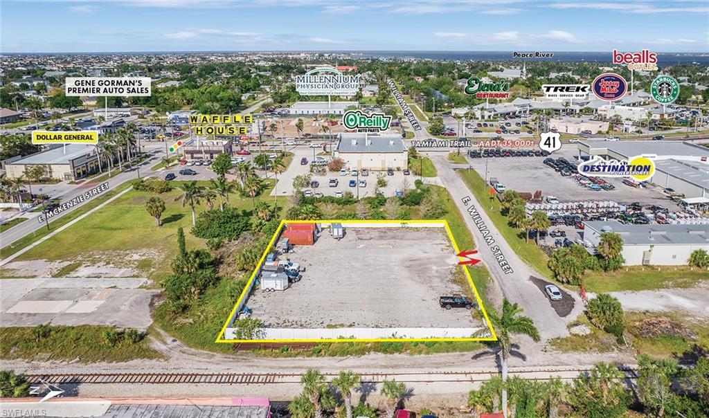 View of property location featuring property parcel outlined