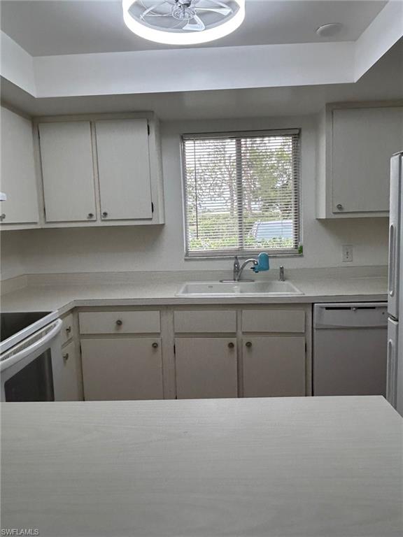 KITCHEN AREA VIEW FROM DINING ROOM