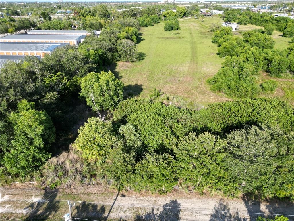 This is what is behind the property.