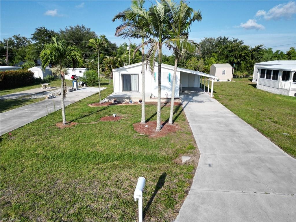 Huge lot and nice street appeal.