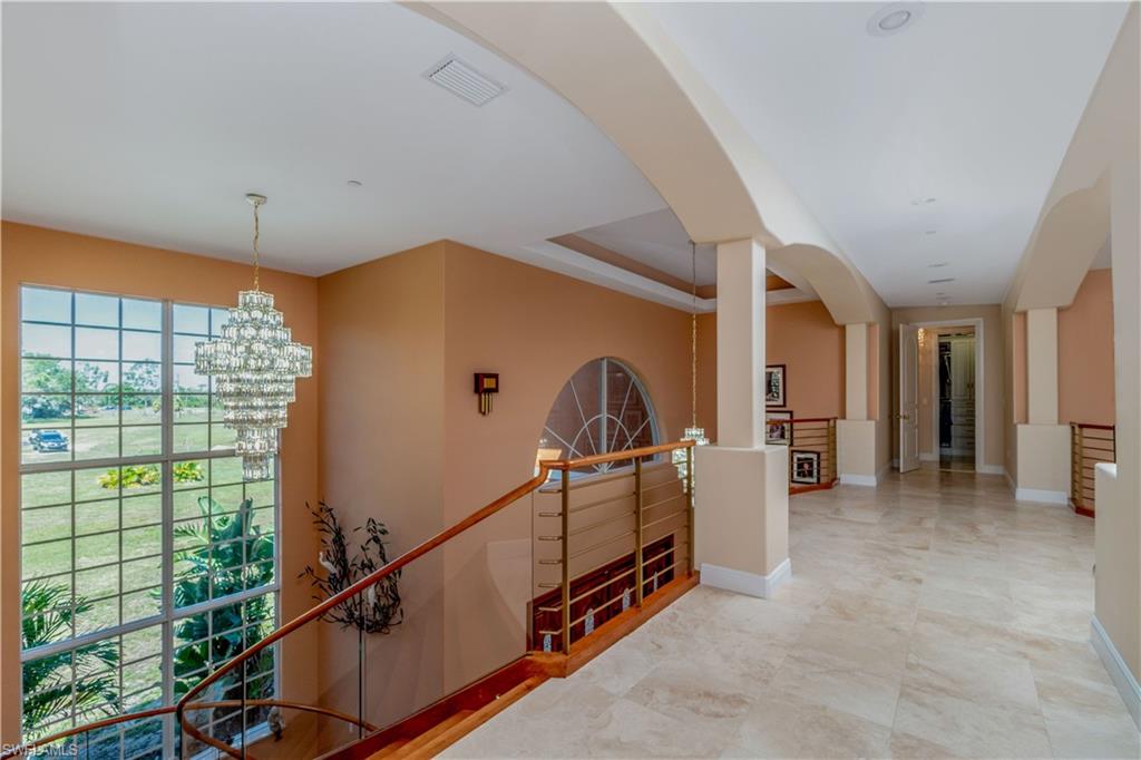 Upstairs balcony