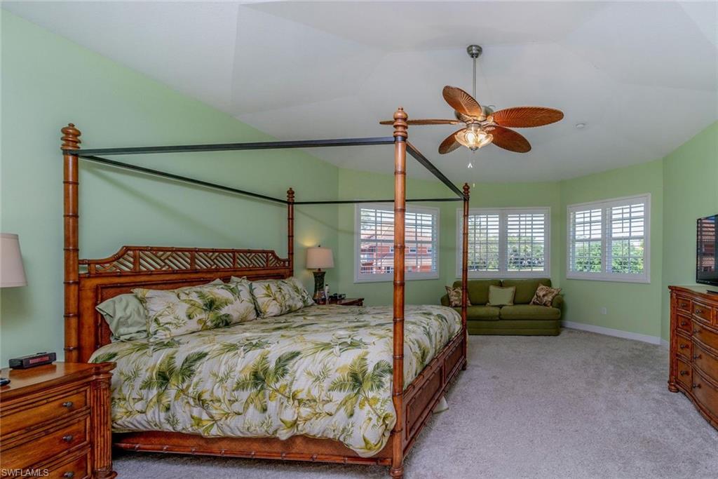 Master Bedroom Upstairs with 3 custom closet and ensuite bathroom