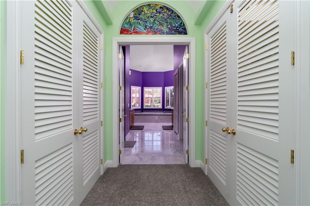 Hallway from Master Bedroom to Master bath downstairs