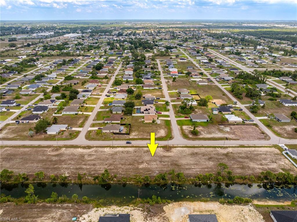 Aerial overview of property's location