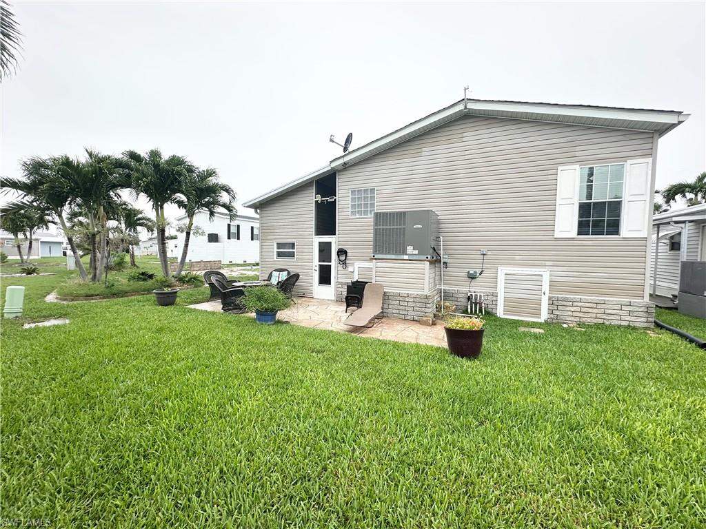 Rear of home