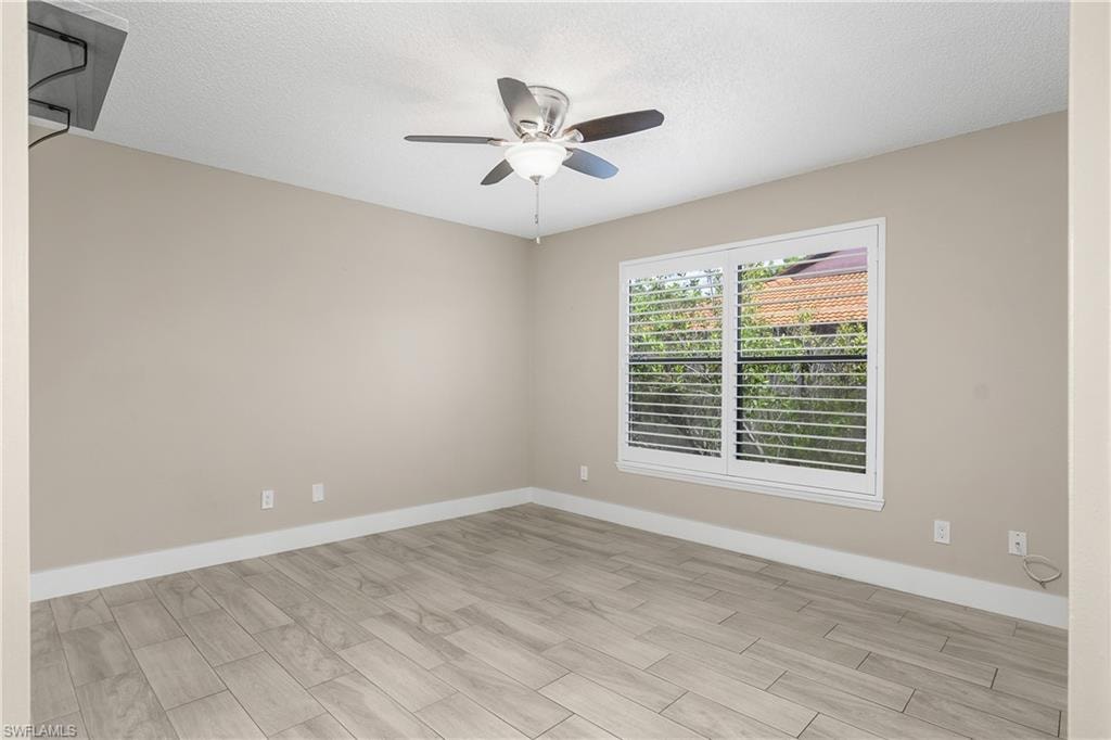 Master Bedroom with Plantation Shutters
