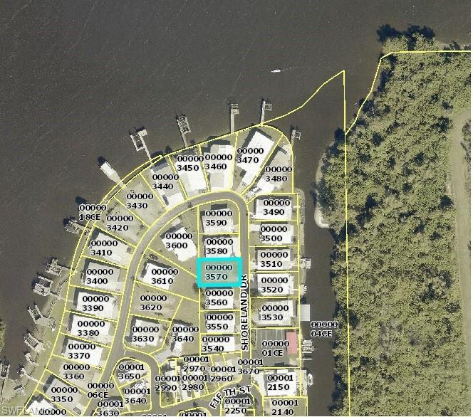 Map / location featuring property boundaries highlighted