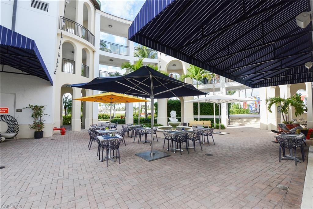 View of patio / terrace at Cafe on The Bay