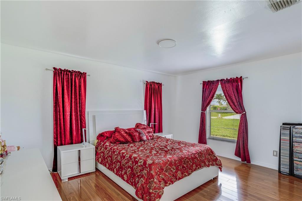 Bedroom featuring wood finished floors