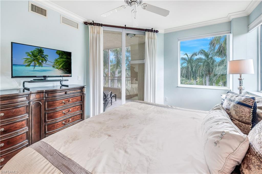 Palm views from bedroom