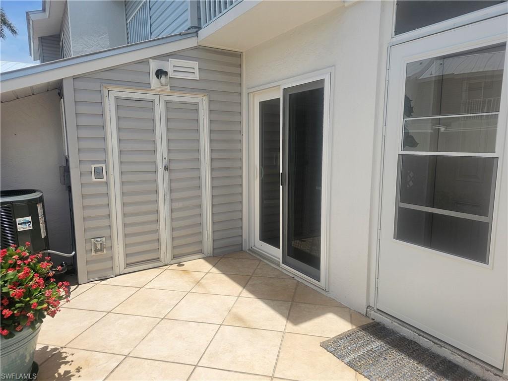 View of patio