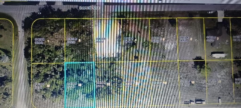 Aerial view of property's location