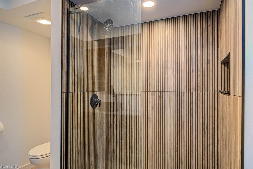 NEW Shower in primary bathroom