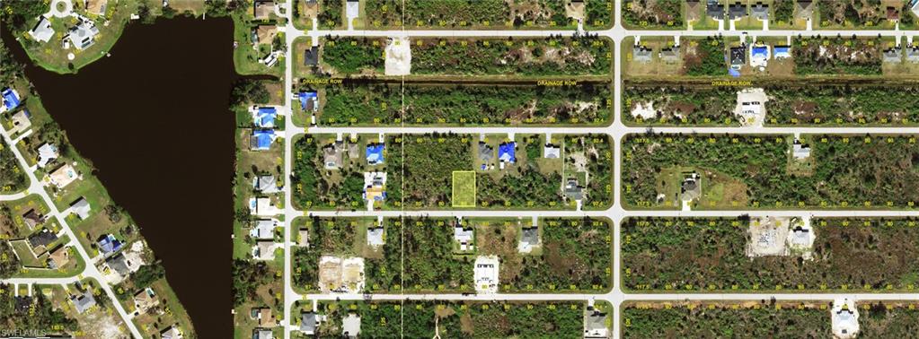 Aerial overview of property's location