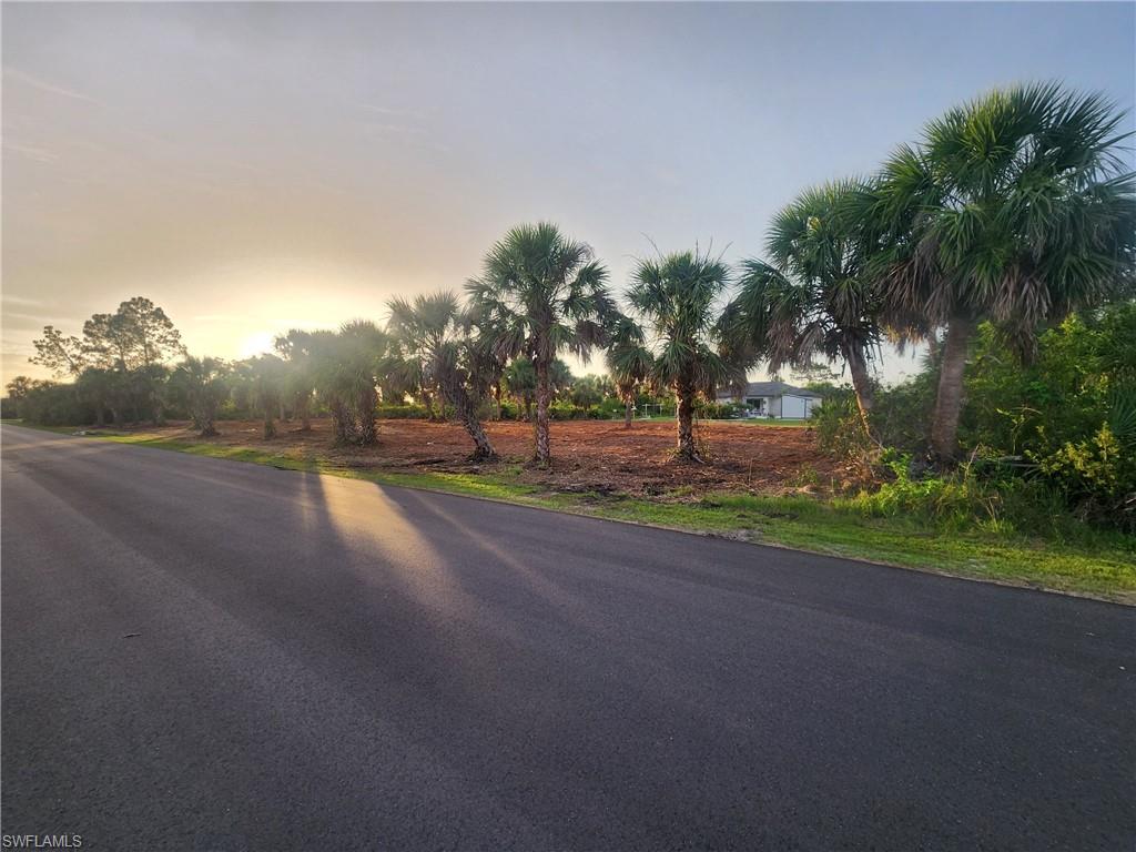 View of asphalt road