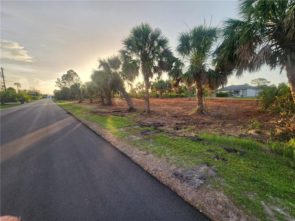View of asphalt road