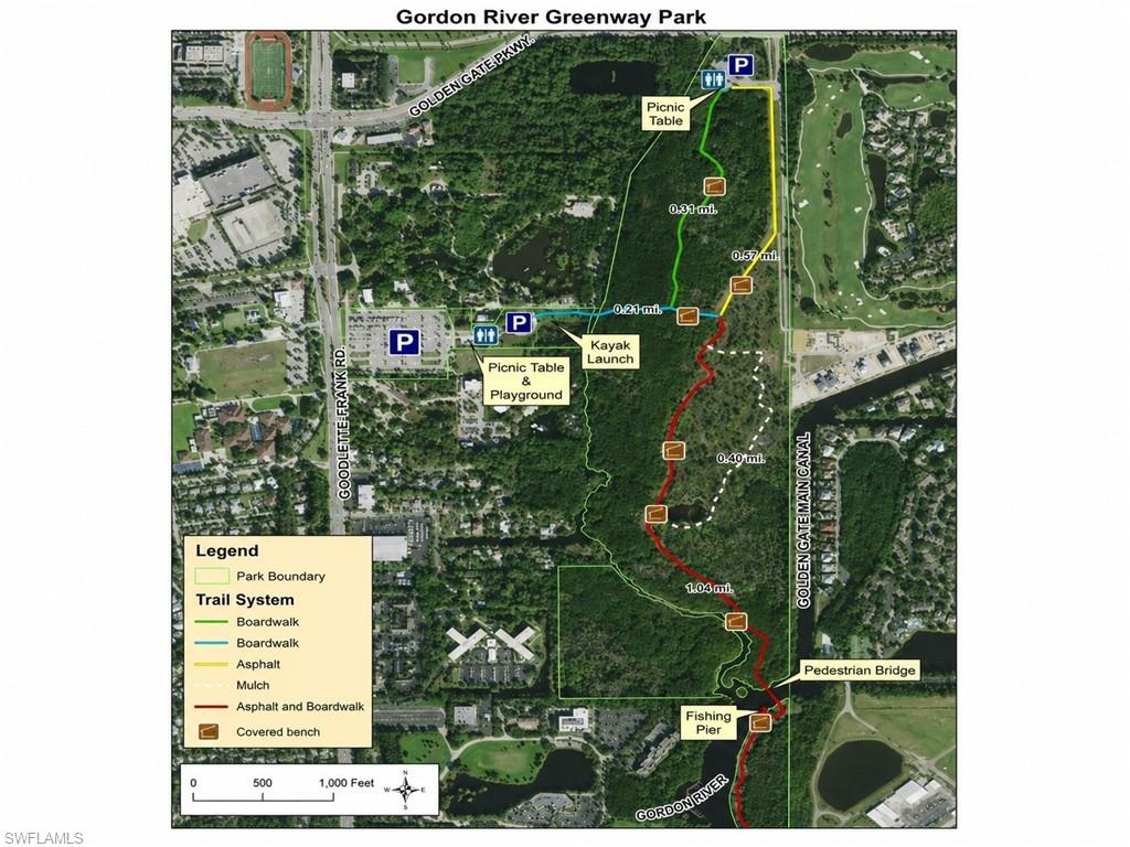 Walk to Gordon River Greenway Trail
