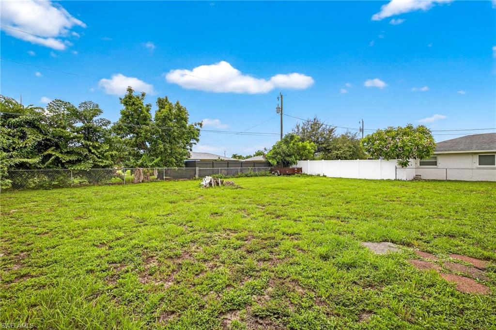 View of yard