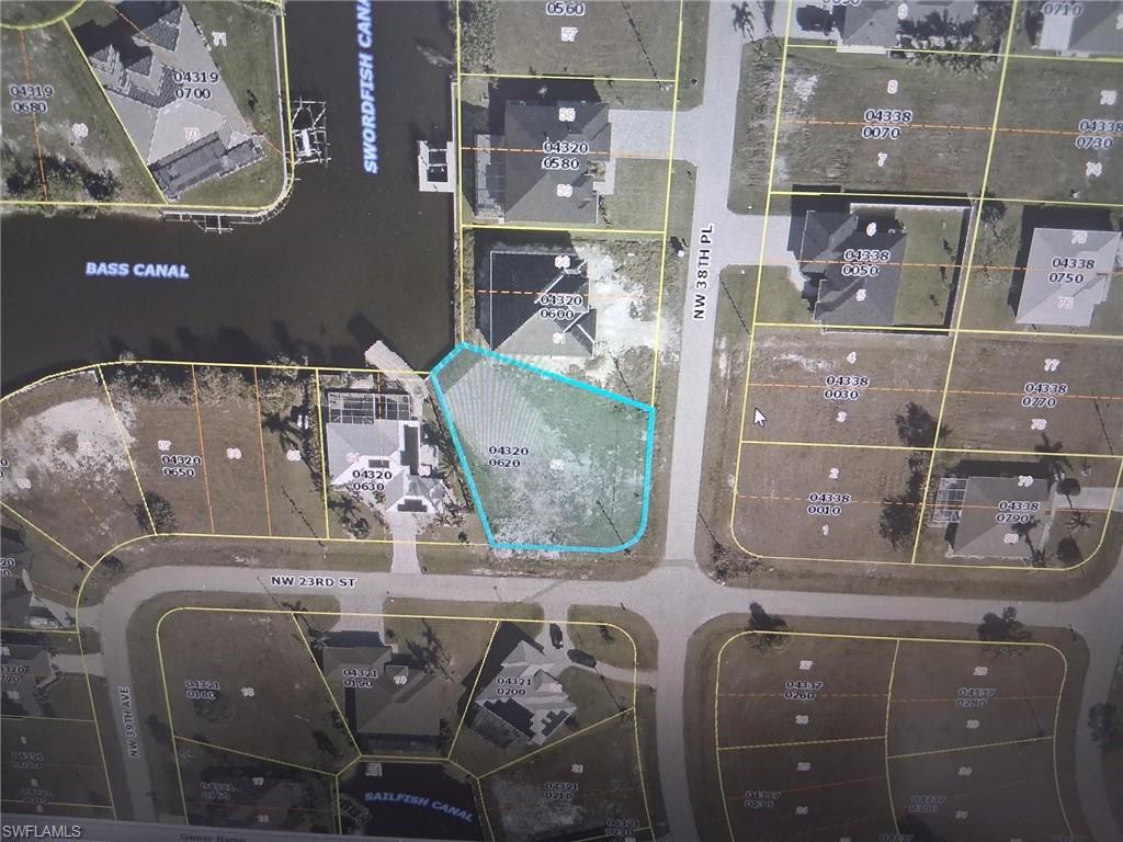 Map of property location featuring property boundaries highlighted