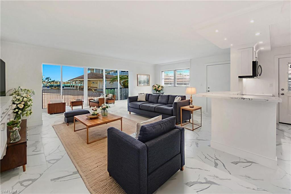 Virtually staged to show furniture options