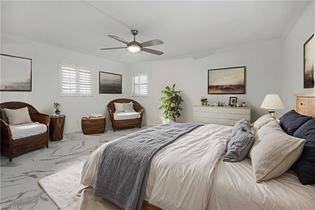 Virtually staged to show furniture options