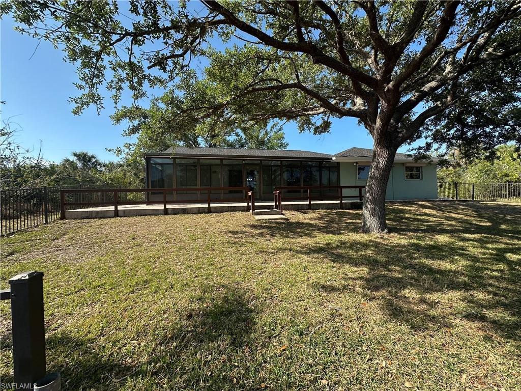 Beautiful backyard on waterfront with Gulf access