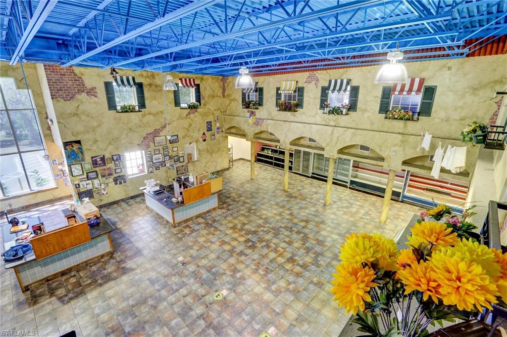 Front of main floor entrance.