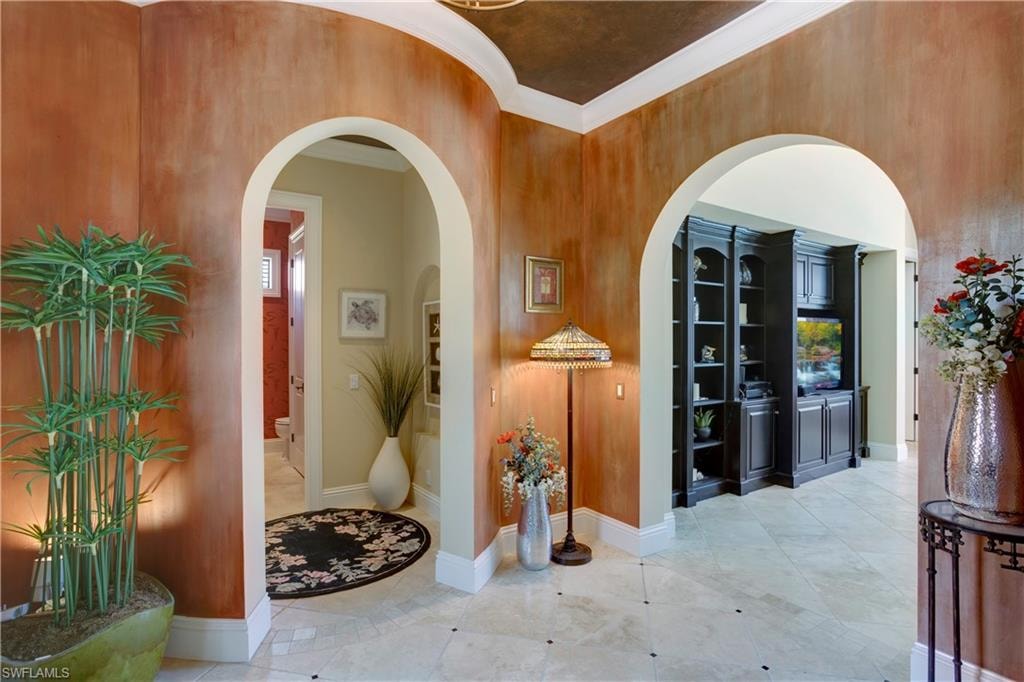 Property entrance foyer