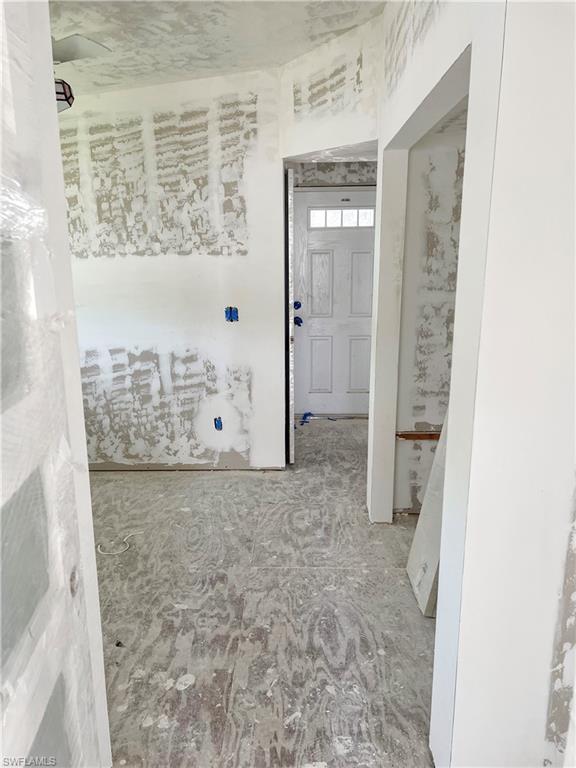 Thru French Doors into primary bedroom