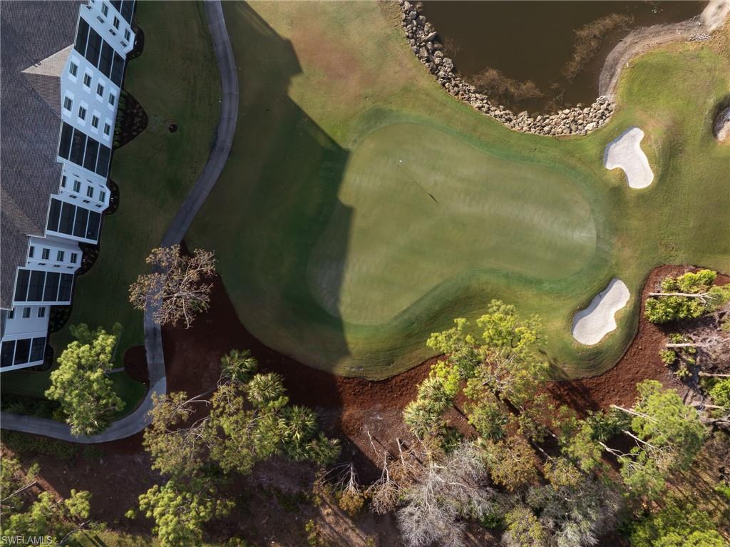 Exterior view of a golf course