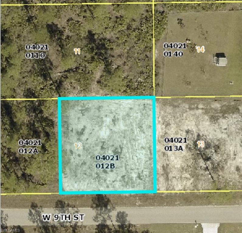 Aerial view of property's location