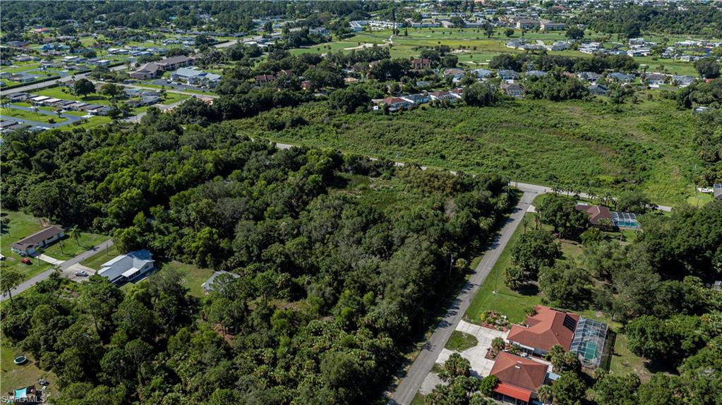Aerial overview of property's location