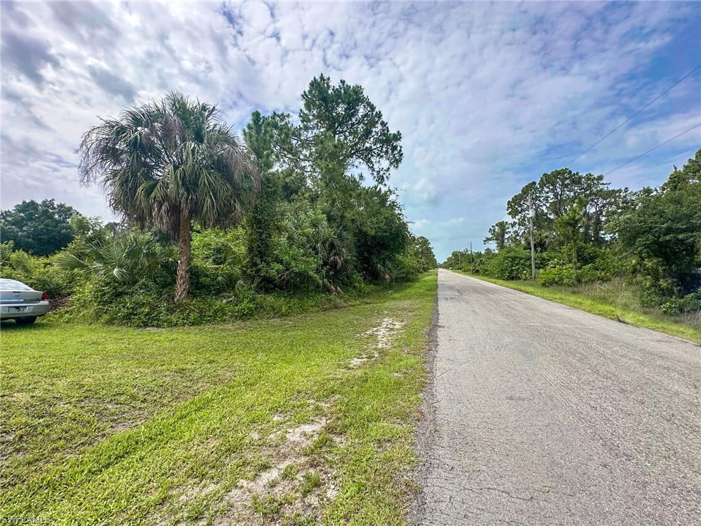 View of asphalt road