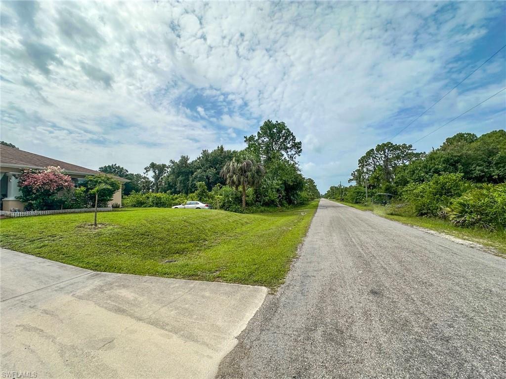 View of asphalt road