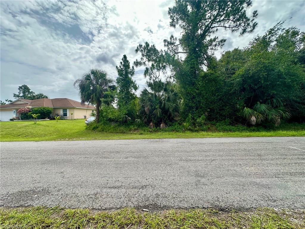 View of asphalt street