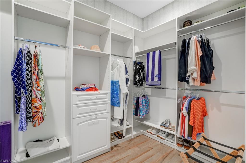 Primary Hers closet