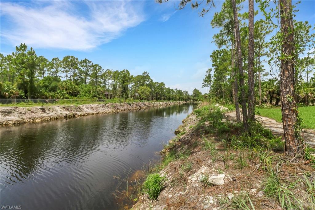 View of canal in back of property