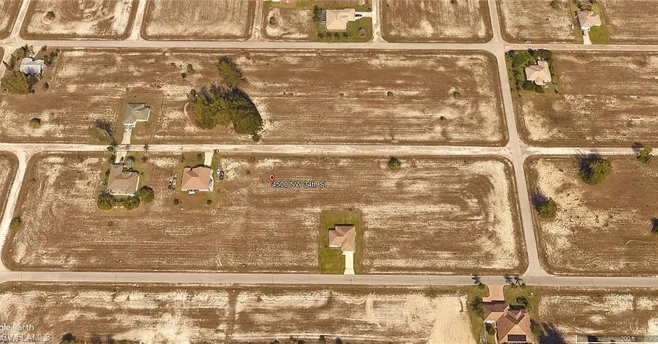Aerial overview of property's location