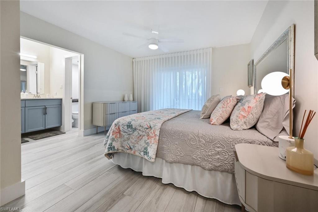 Very peaceful master bedroom-out to lanai