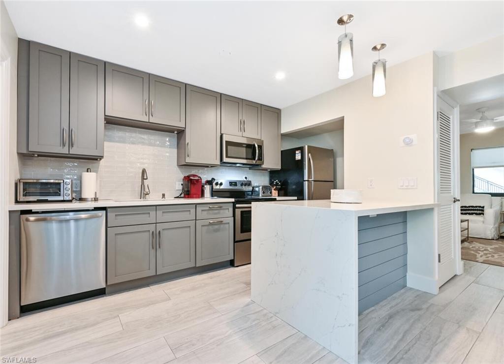 Kitchen--with everything you would want.
