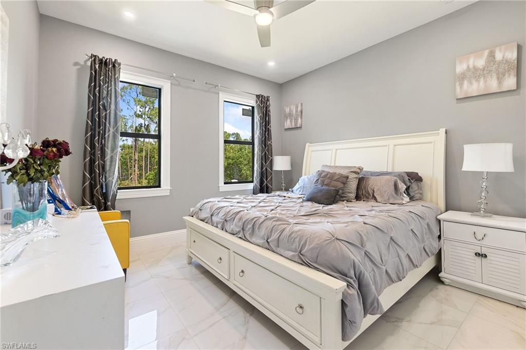 Upstairs media room with private balcony