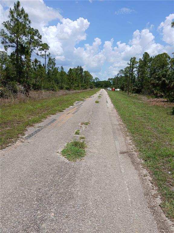 View of asphalt road