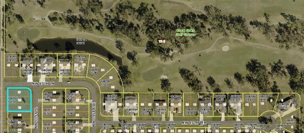Easy access to Coral Oaks Public Golf Course